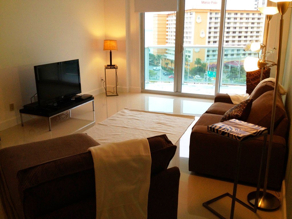 Home renovation Miami interior – open floor plan with updated layout